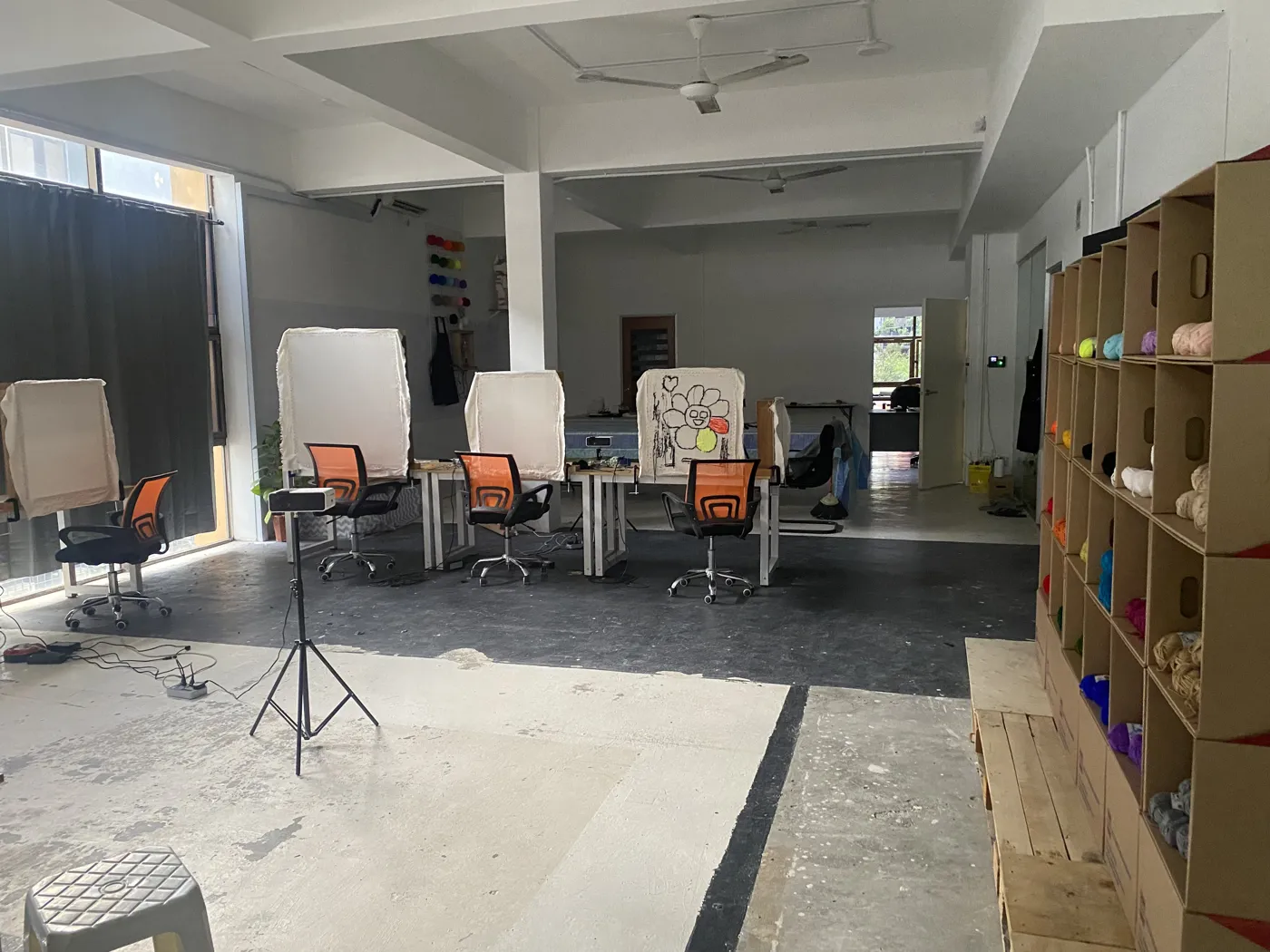 The studio in 2022